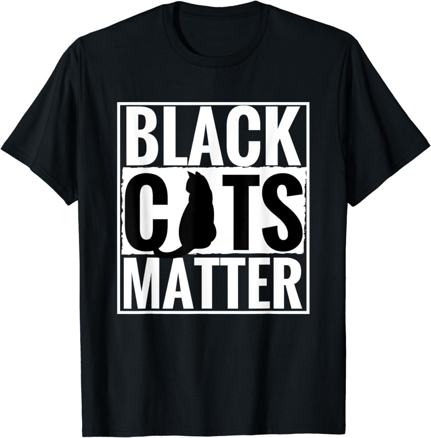 Black Cats Matter Funny Parody BLM Rescue Kittens Tee Shirt