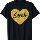 I Love Sarah Cute Sarah Heart for Men Women Boys or Girls T-Shirt