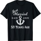 50th Wedding Anniversary Cruise Shirt Just Married 50 Years