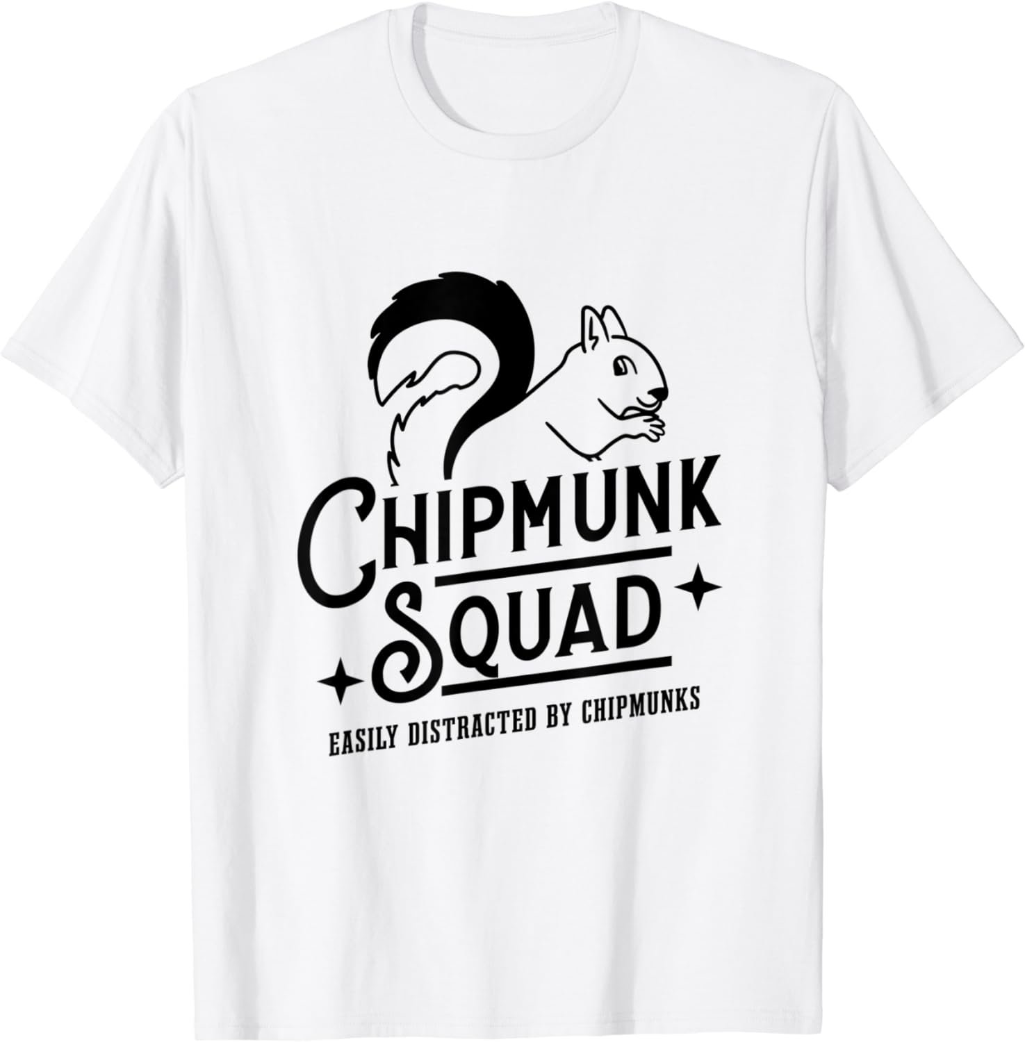 Chipmunk Squad Nature Wildlife Forest Animal T-Shirt