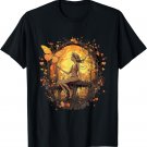 Cute Fairycore Fairy Aesthetic Floral Girls Women T-Shirt
