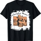 Western Mom Bleached Women Cowgirl Rodeo Mama Wranglin Mama T-Shirt
