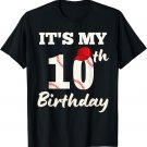 It's My 10th Birthday Baseball player 10 years old Team T-Shirt