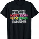 100th Day of School Math Numbers Teacher Kids 100 Days T-Shirt
