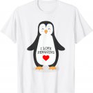 I Love Penguins T Shirt - Cute Penguin Shirt T-Shirt