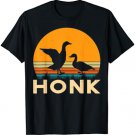 Vintage Canadian Goose Whisperer Funny Cute Bird Gift Animal T-Shirt