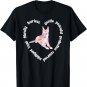 Blue Heeler Heart Australian Cattle Dog Blue Heeler Mom T-Shirt