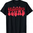 Cute Galentines Squad Gang for girls Funny Galentine's Day T-Shirt