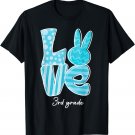 LOVE 3rd Grade Cute Bunny Teacher Easter T-Shirt