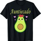 Auntiecado Avocado Aunt Funny Vegan Saying For Women Auntie T-Shirt