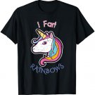 I Fart RAINBOWS Distressed Cute Funny Unicorn T-Shirt!