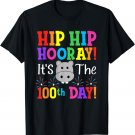 Hip Hooray Cute Hippo 100th Day Of School T-Shirt