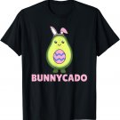 Funny Easter Bunnies Avocado With Easter Egg Bunnycado T-Shirt