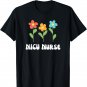 NICU Nurse Retro Groovy Spring Flowers RN Nursing Cute T-Shirt
