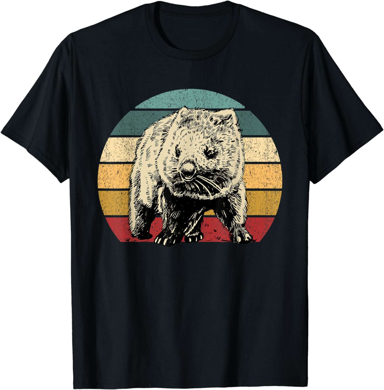 Retro Wombat T-Shirt