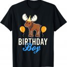 Cute Moose Birthday Boy Kawaii T-Shirt