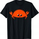 Happy Ferris Rustacean Programmer Computer Science Teacher T-Shirt