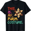 This is my Purim Costume Jewish Hamantaschen Magen David T-Shirt