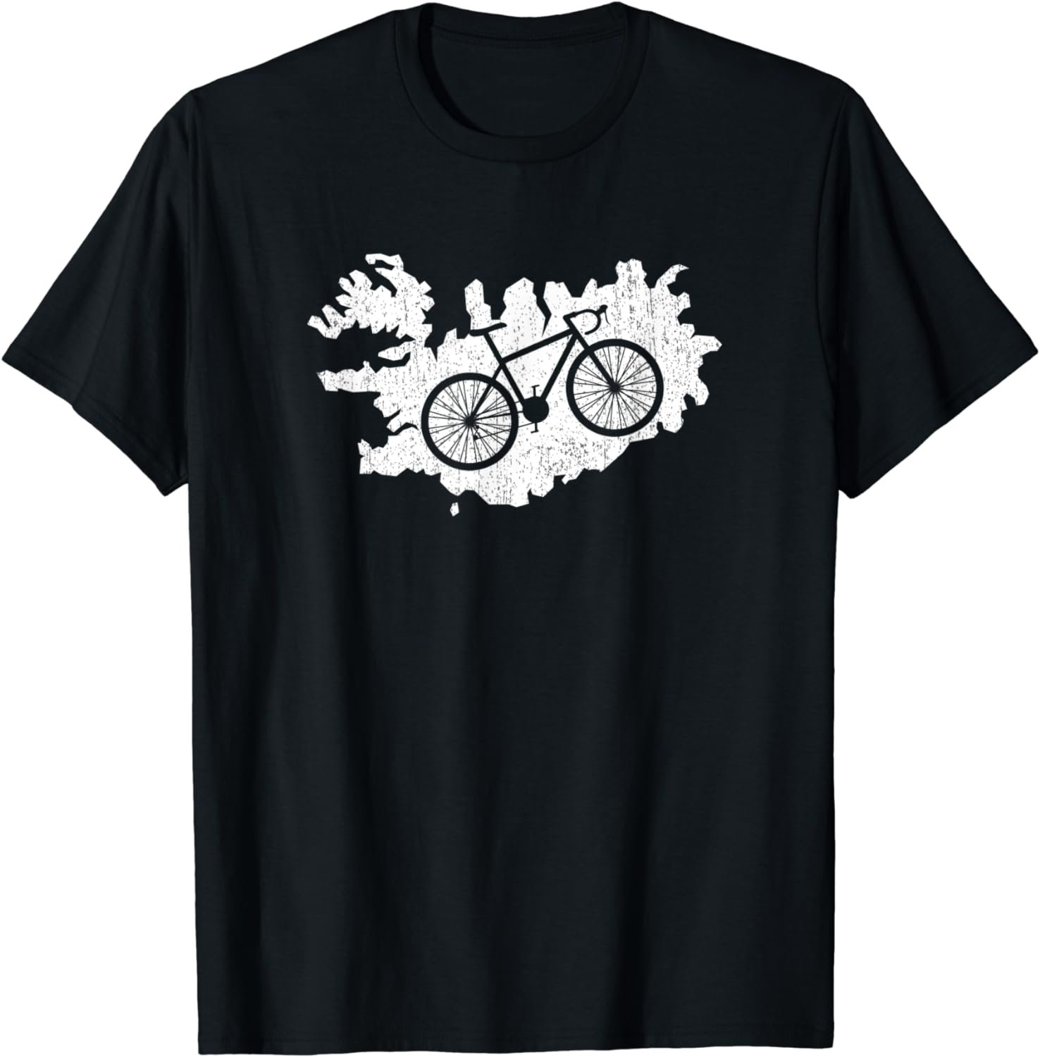 Cute Iceland Bike | Cycling Lover Gift T-shirt G005103