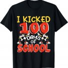 100 Days of School Soccer Toddler Boy Girl T-Shirt