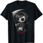 Emo Skeleton Grim Reaper Goth Alt T-Shirt