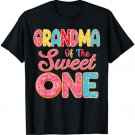 Grandma Of The Sweet One 1st Birthday Donut Theme Family T-Shirt