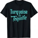 Cute Turquoise & Tequila Beautiful Aztec Inspired Design T-Shirt