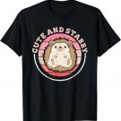 Cute and stabby Quote for a Hedgehog Nerd T-Shirt