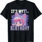 Anime Manga It´s my 11 th Birthday Years Old 11 th Birthday T-Shirt