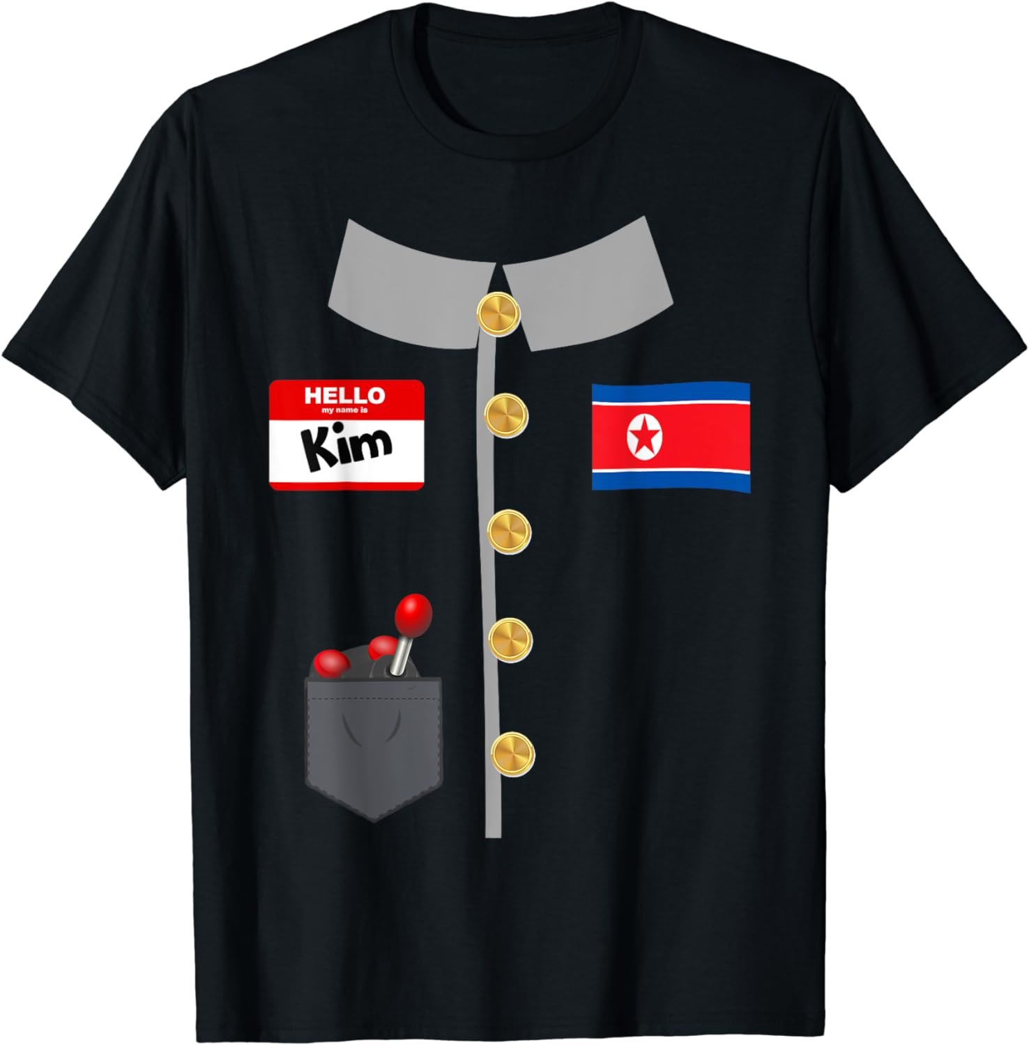 Kim Jong Un Party Costume T-Shirt - Adults and Kids Size