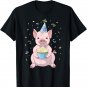 Cute Pink Pig Party Hat 50th Birthday Cupcake Gift T-Shirt