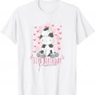 11th Birthday Princess Girl 11 Years Old Cow Lover B-Day T-Shirt