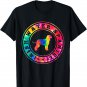 Tie Dye Irish Water Spaniel Dog Mom Dad Pet Lover T-Shirt