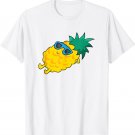 Funny Pineapple Summer Fruit Sunglasses Cute Pineapple T-Shirt