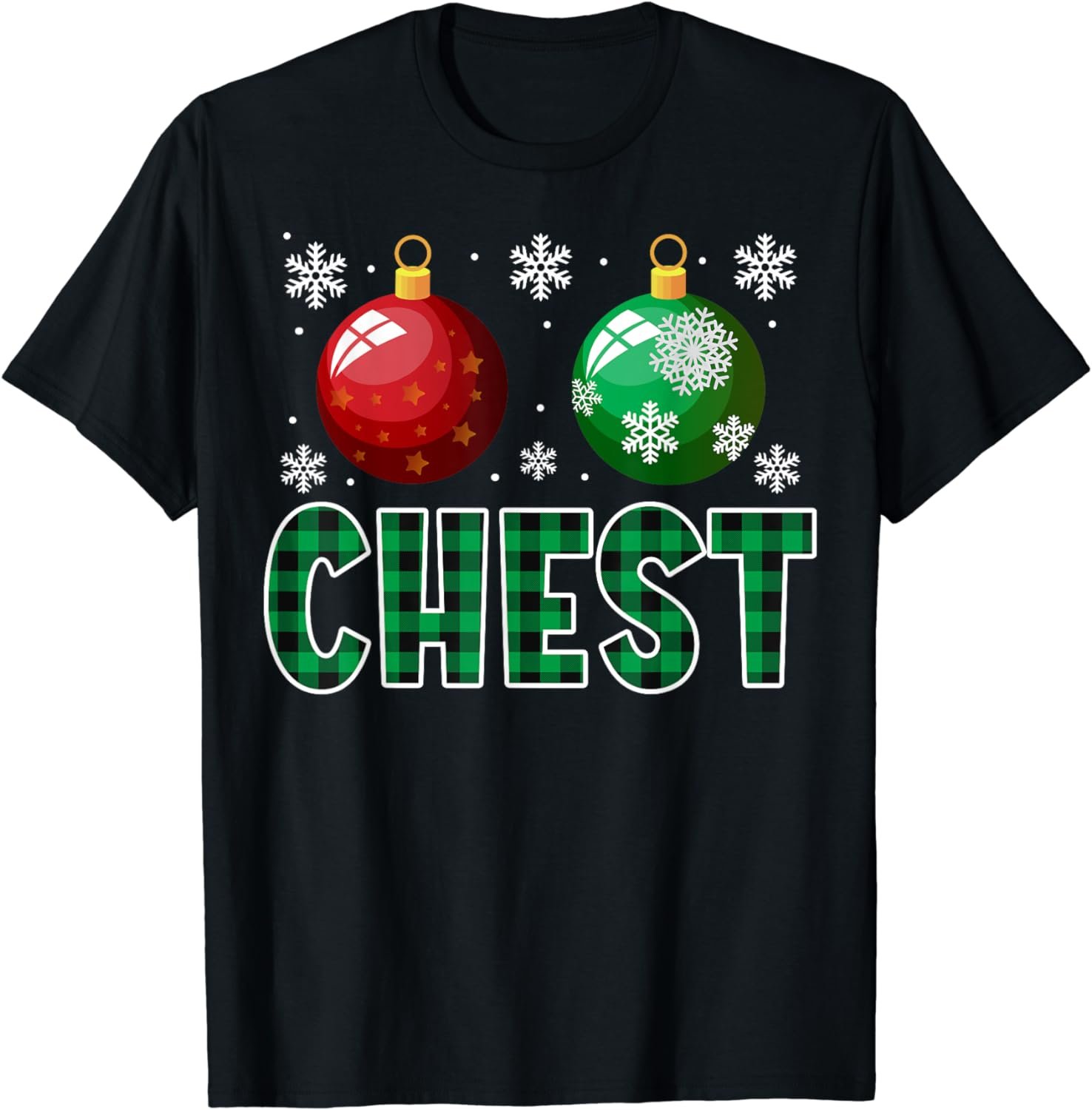 Chest Nuts Christmas T Shirt Matching Couple Chestnuts T-Shirt