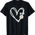 Cute Daisy Flower Motif For Women T-Shirt