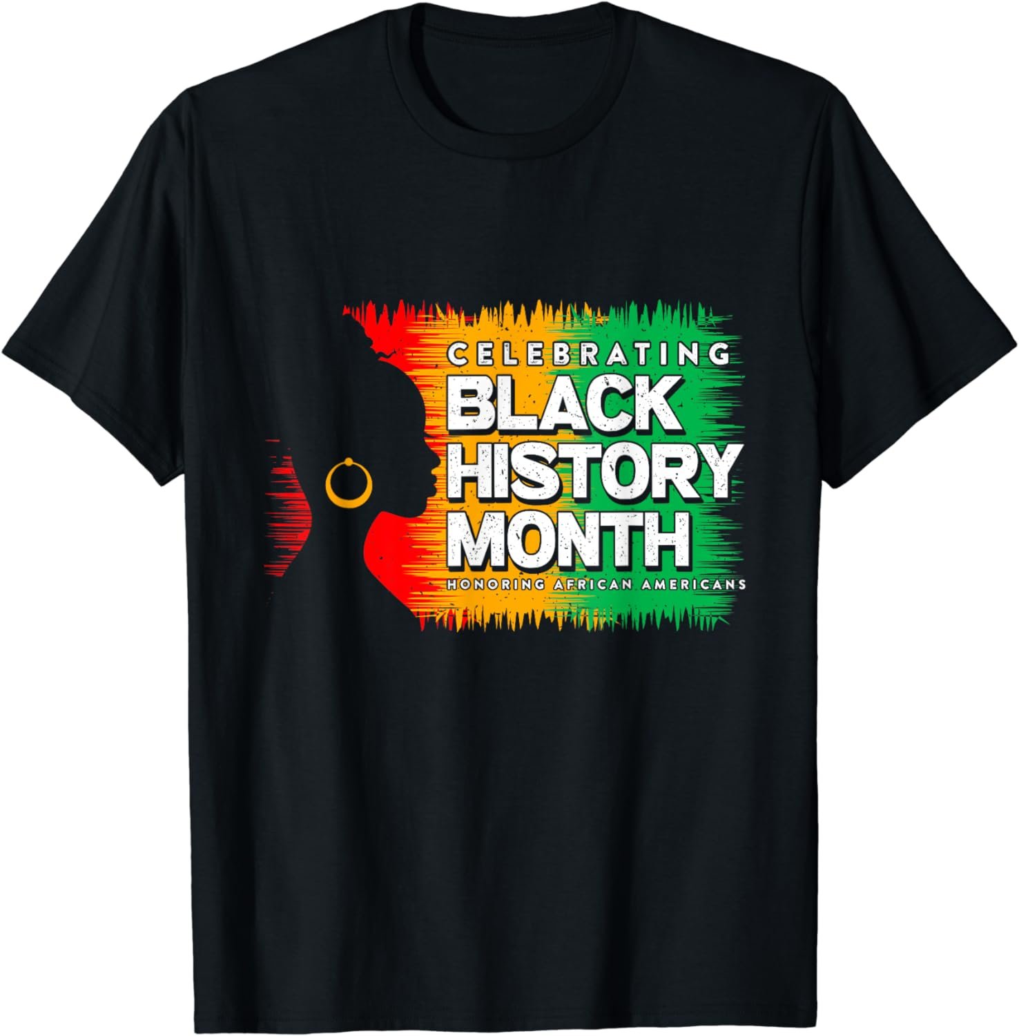 Black History Month Afro African American Juneteenth T-Shirt