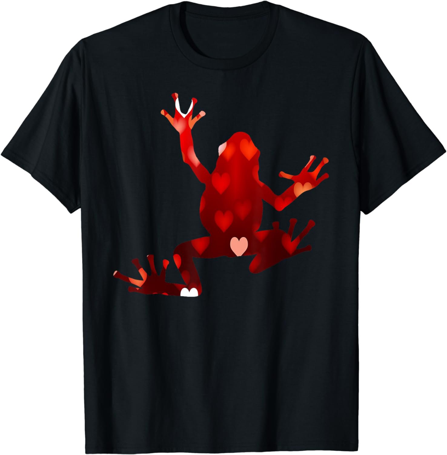 Valentines Day Frog Hearts T-Shirt