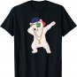 Funny Dancing Dabbing Polar Bear Gift Men Women Boys Girls T-Shirt