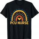 Cute PCU Nurse Outfit Love RN Nursing Health Care T-Shirt