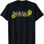 Cute Mama Cow Print Sunflower Mother Flower Mom T-Shirt