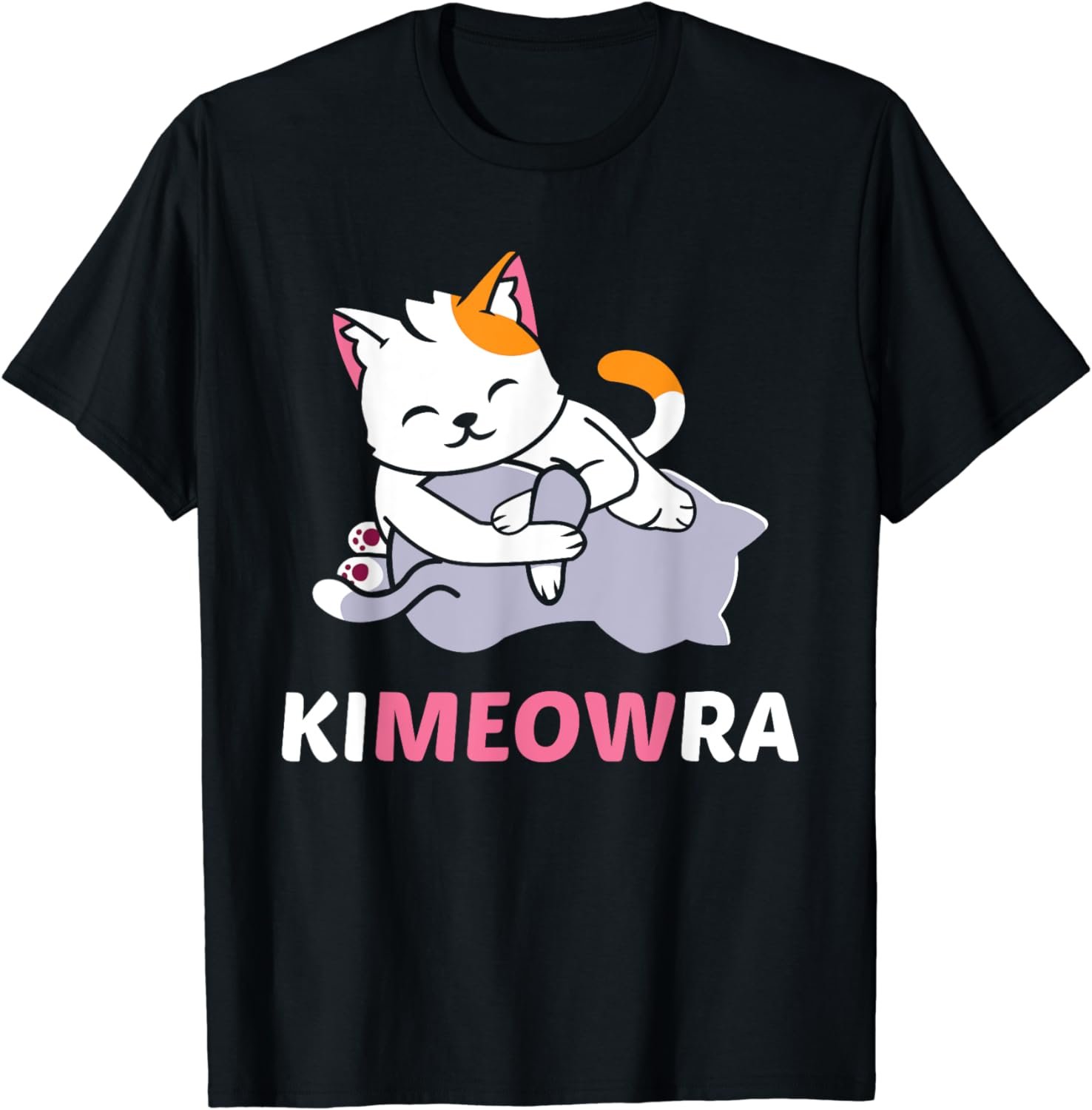 Kimeowra Funny Cute Kawaii Jiu Jitsu Cat Martial Arts Cats T-Shirt
