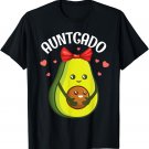 Cute Avocado Hugging Together Happy To Me You Auntcado Lover T-Shirt