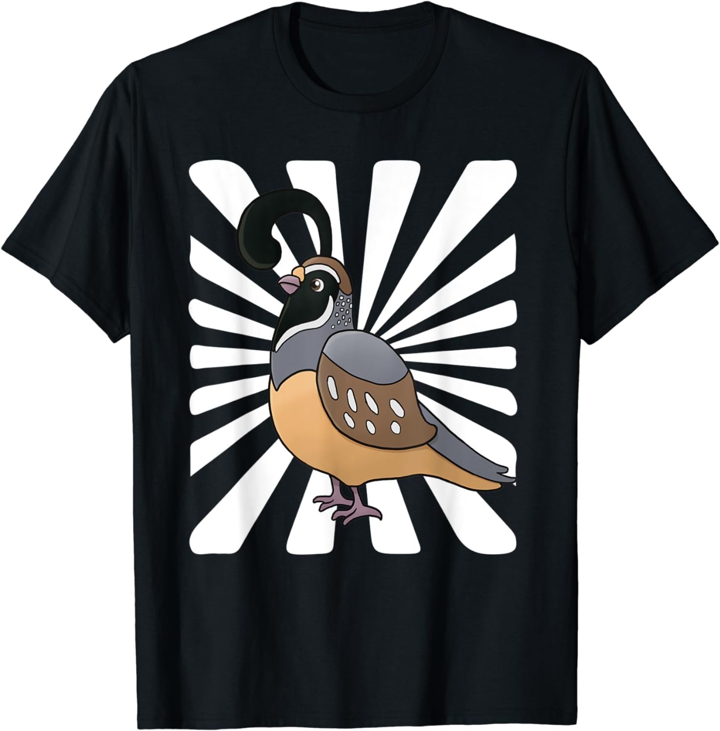 Cute Quail Children Quail T-Shirt