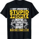 I Dont Understand Stupid People Dragon Lover Graphic T-Shirt