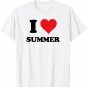 I Heart Summer First Name I Love Personalized Stuff T-Shirt