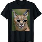 Big Floppa Meme Cute AKA Gregory funny ears T-Shirt