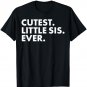 Cutest Little Sis Tshirt Little Sister Sorority Tee Shirt