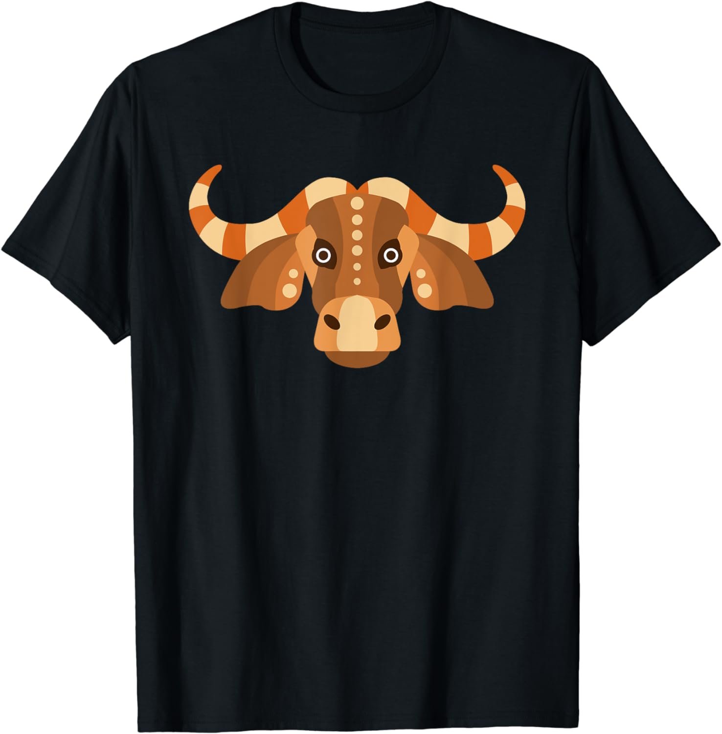Water Buffalo Cartoon Illustration Men Women Boys Or Girls T-Shirt