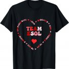 Cute Team ESOL Valentines Day Heart T-Shirt